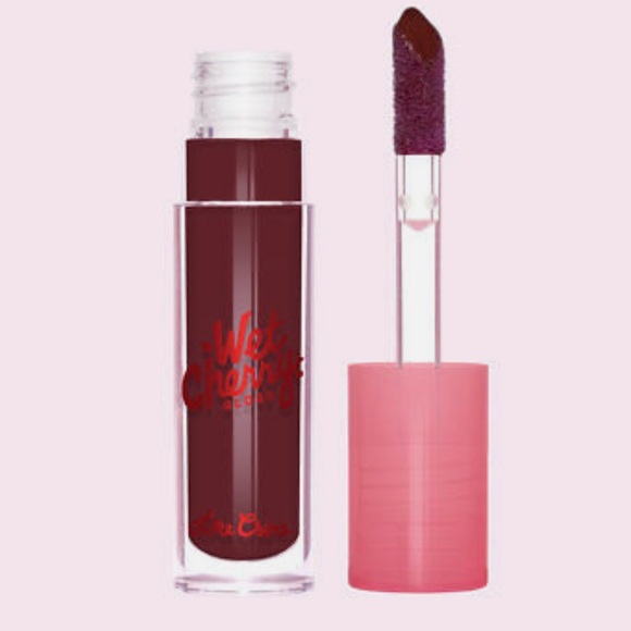 Lime Crime Wet Cherry Lip Gloss Diet Cherry NWT - Picture 3 of 6